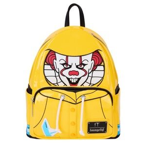Loungefly It Pennywise Raincoat Cosplay Glow Mini Backpack
